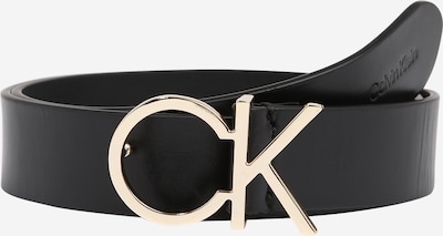 Calvin Klein Gürtel in gold / schwarz, Produktansicht