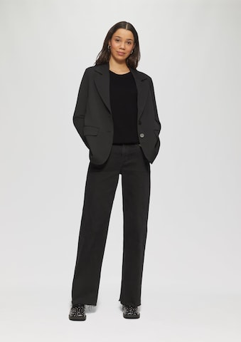 QS Pullover in Schwarz