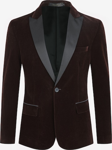 ALLTHEMEN Suit Jacket 'Lichtung' in Brown: front