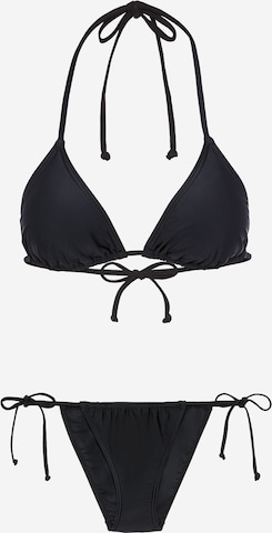 LSCN by LASCANA Kolmio Bikini 'Ciliya' värissä musta: etupuoli