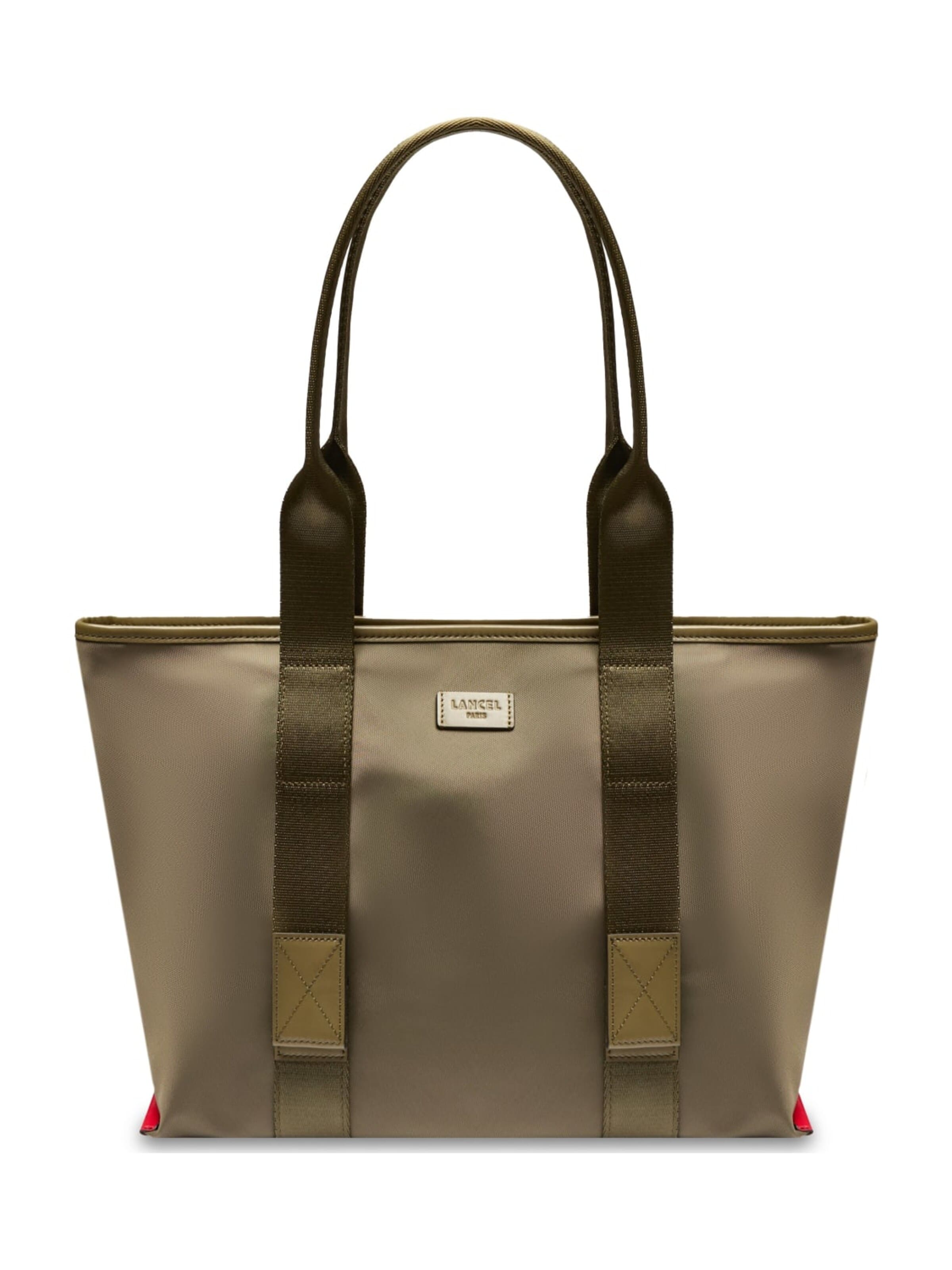 Shopper 'Lancel Cabas Mistral Pliable Kaki Fonce Femme' di Lancel in verde: frontale