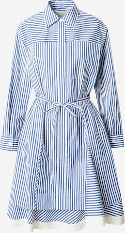 Rochie tip bluză de la 3.1 Phillip Lim pe albastru: față