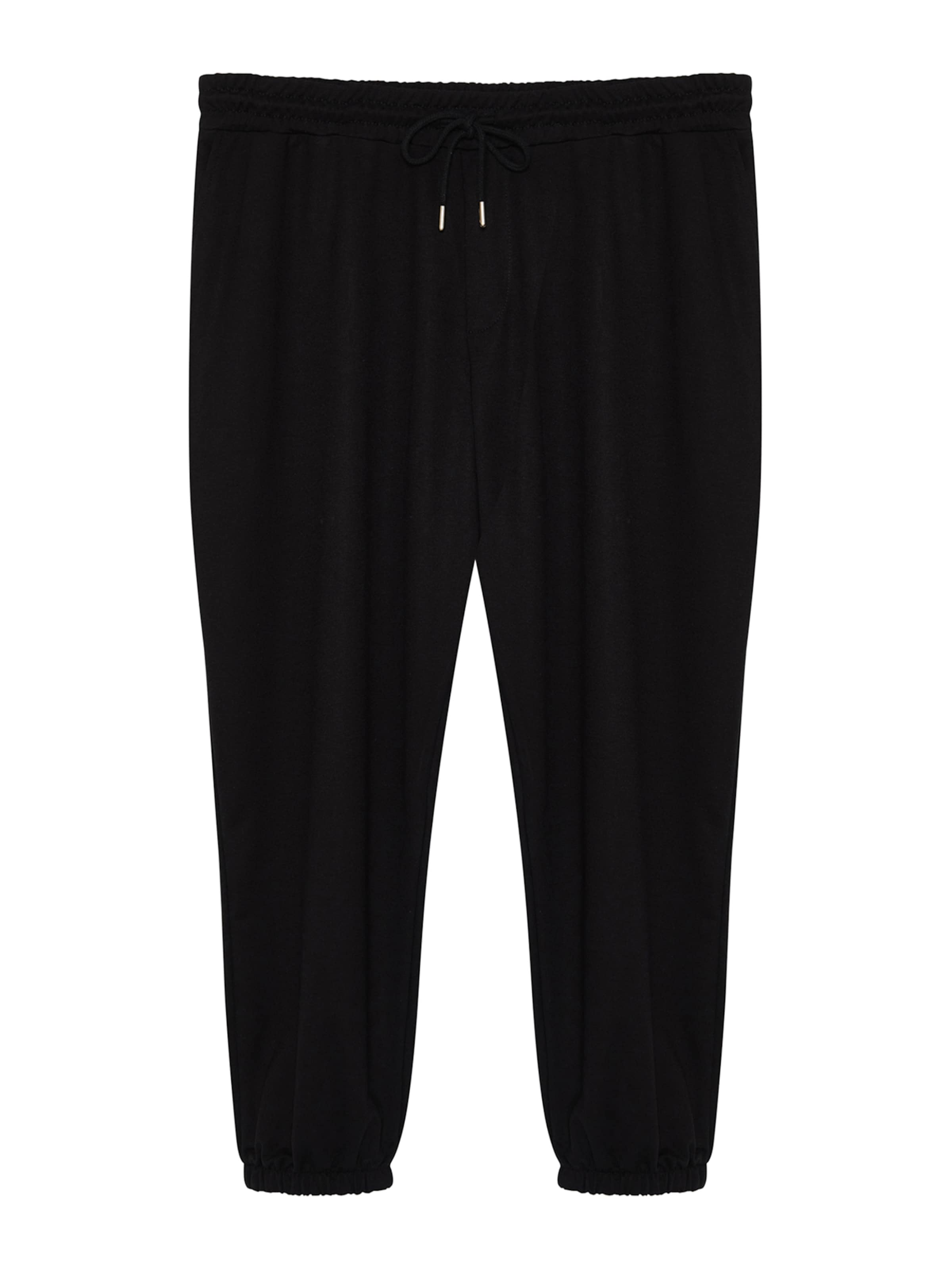 Trendyol Конический (Tapered) Штаны в Черный: спереди