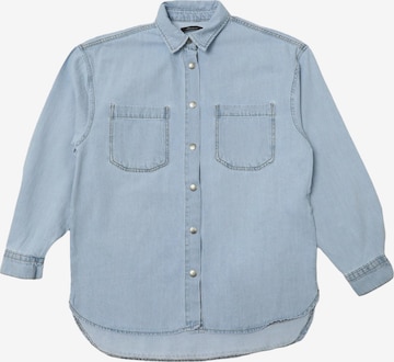 Trendyol Välikausitakki värissä sininen: etupuoli