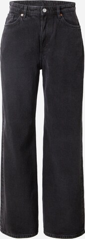 Monki Zvonové kalhoty Džíny – černá: přední strana