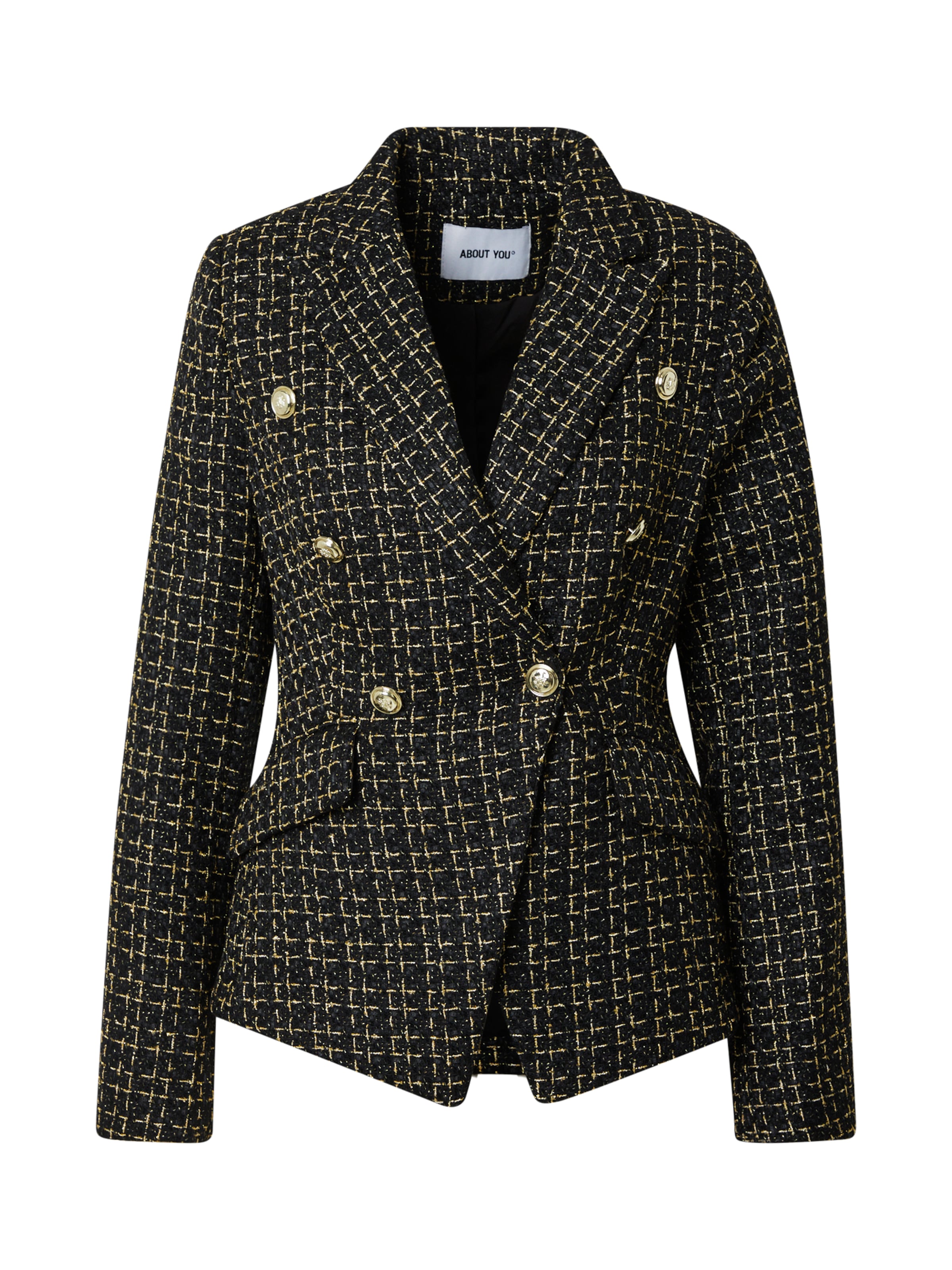 juoda ABOUT YOU Švarkas 'Elis': priekis