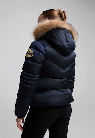 Zavetti Canada - Casaco de inverno 'Allessia' em azul