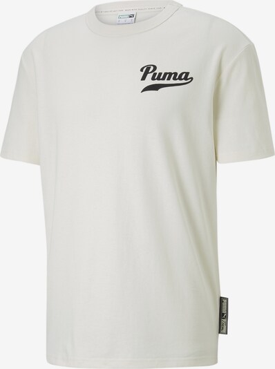 PUMA T-Shirt in schwarz / weiß, Produktansicht