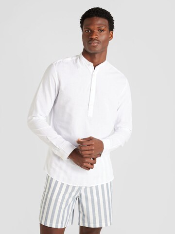 JACK & JONES Regular Fit Skjorte i hvid: forside