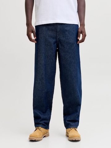 JACK & JONES Wide leg Jeans 'IDAN' in Blue: front