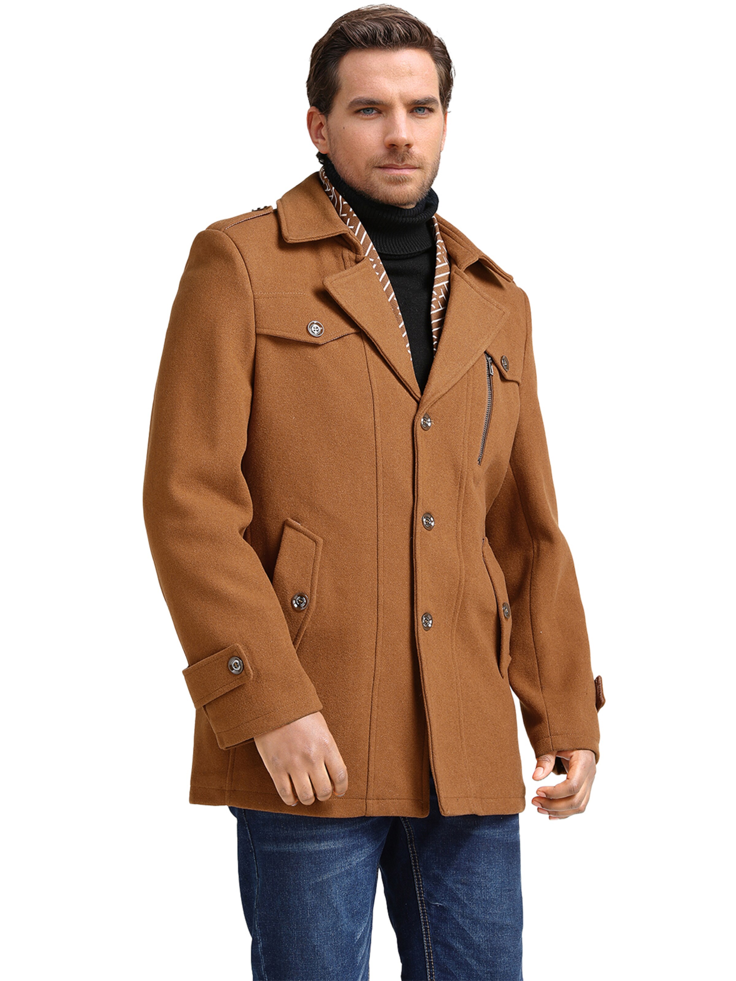 Youthup Winter Coat in Brown