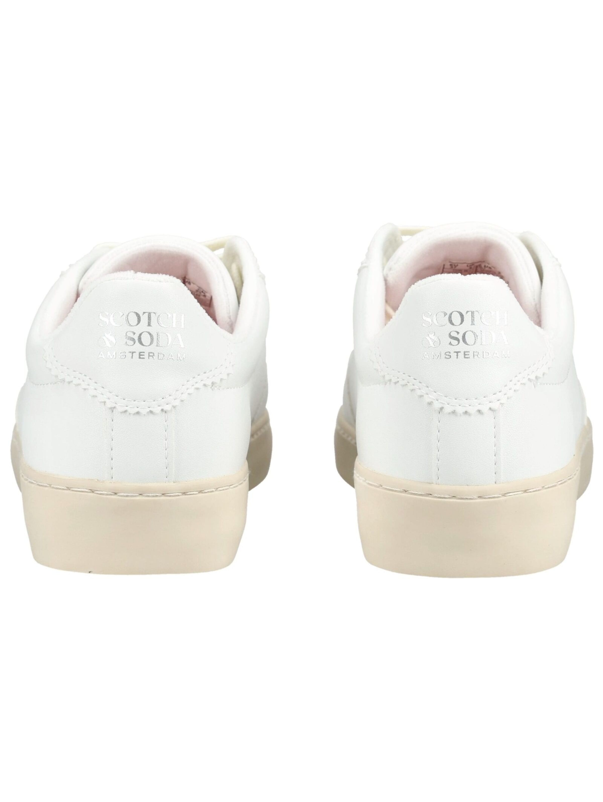 Baskets basses SCOTCH & SODA en blanc