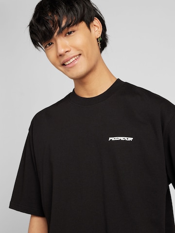 Pegador T-shirt 'DEVON ' i svart