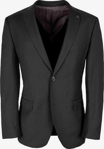 ROY ROBSON Slim fit Business Blazer in Black: front