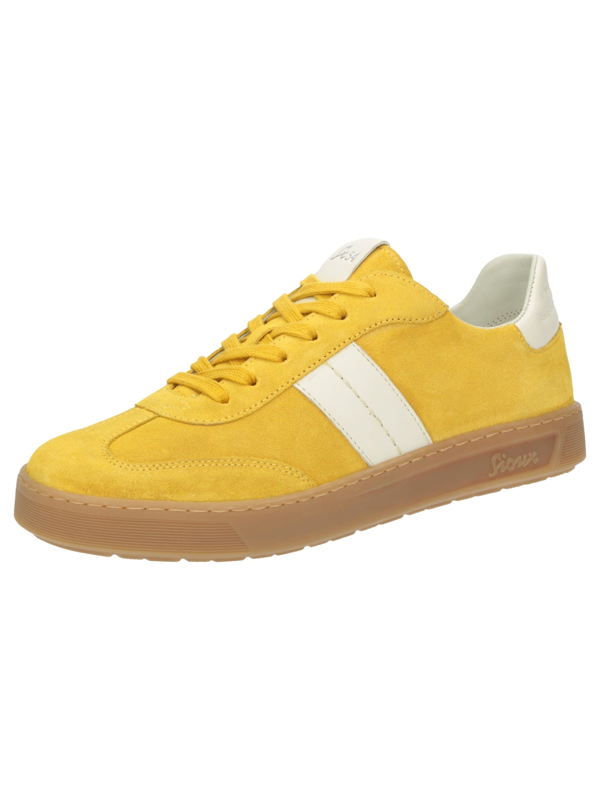 SIOUX Sneaker 'Tedroso-DA-717' in Gelb: Vorderseite