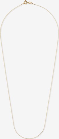 FAVS Necklace in Gold: front