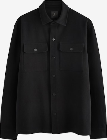Coupe regular Veste mi-saison Next en noir : devant