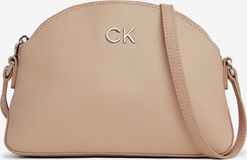 Sac à bandoulière Calvin Klein en marron : devant