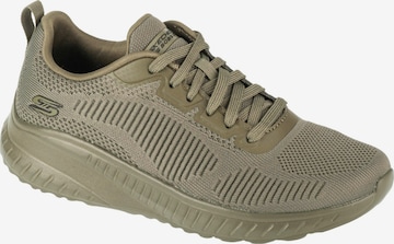 Baskets basses 'Skechers Bobs Squad Chaos - Face Off' SKECHERS en vert : devant