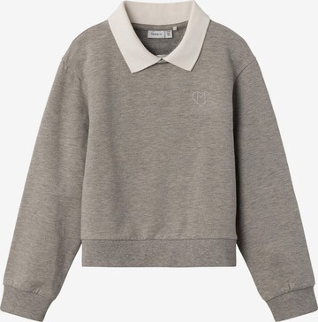 Sweat-shirt NAME IT en gris : devant