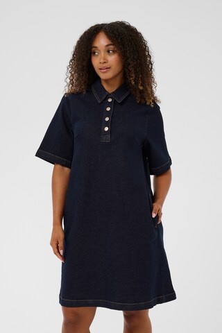 Cream Blousejurk 'CRDenaya' in Blauw: voorkant