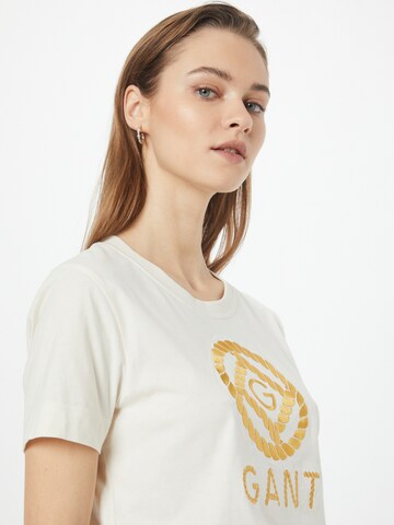 GANT T-Shirt in Beige