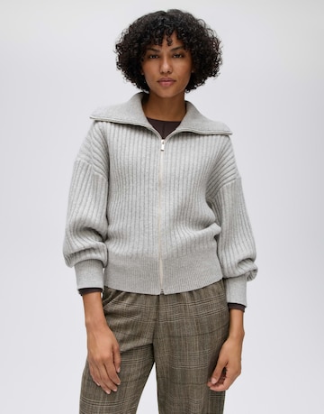 OPUS Knit Cardigan 'Dodesa' in Grey: front
