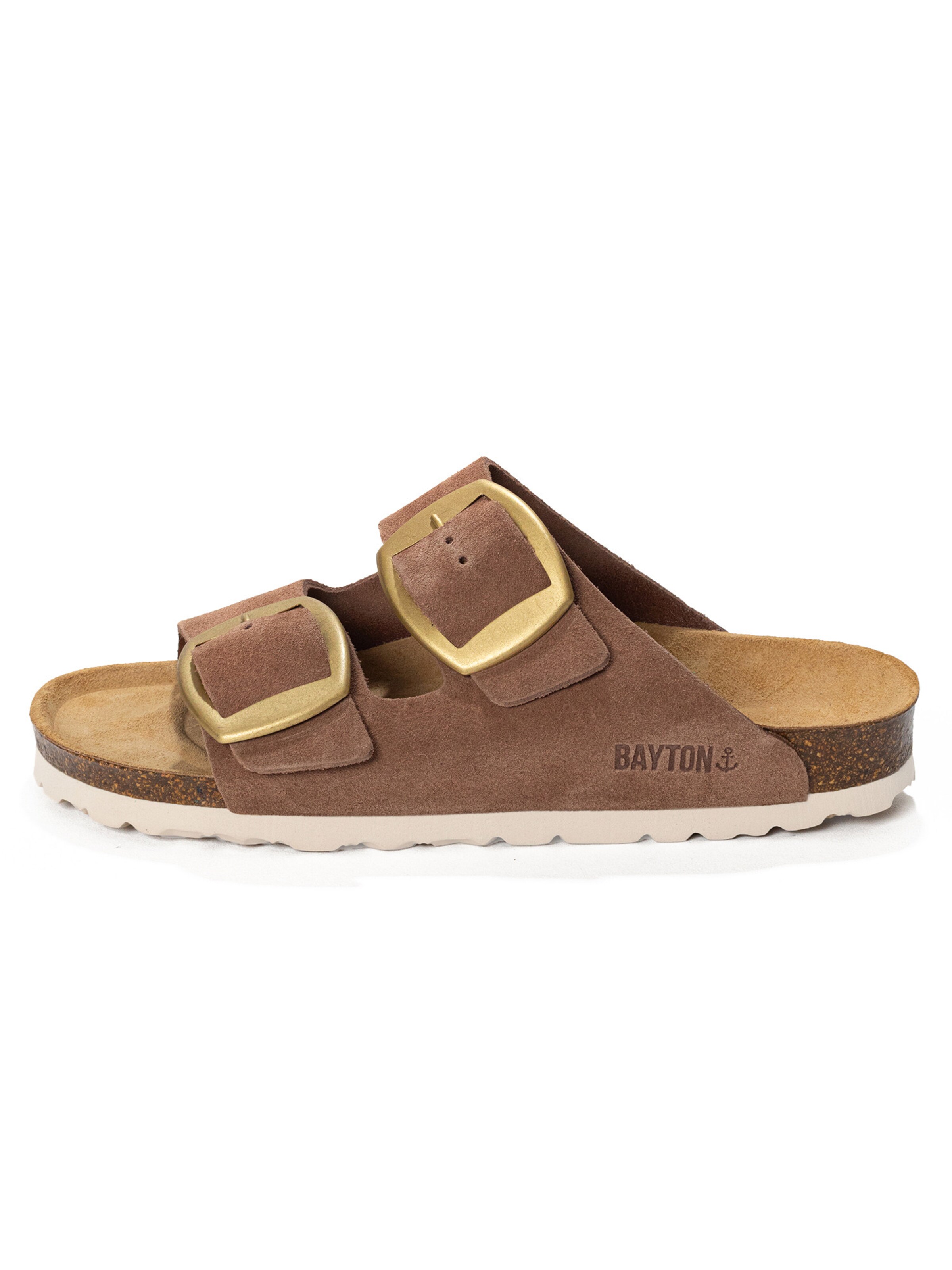 Mule 'Alicante' Bayton en beige : devant