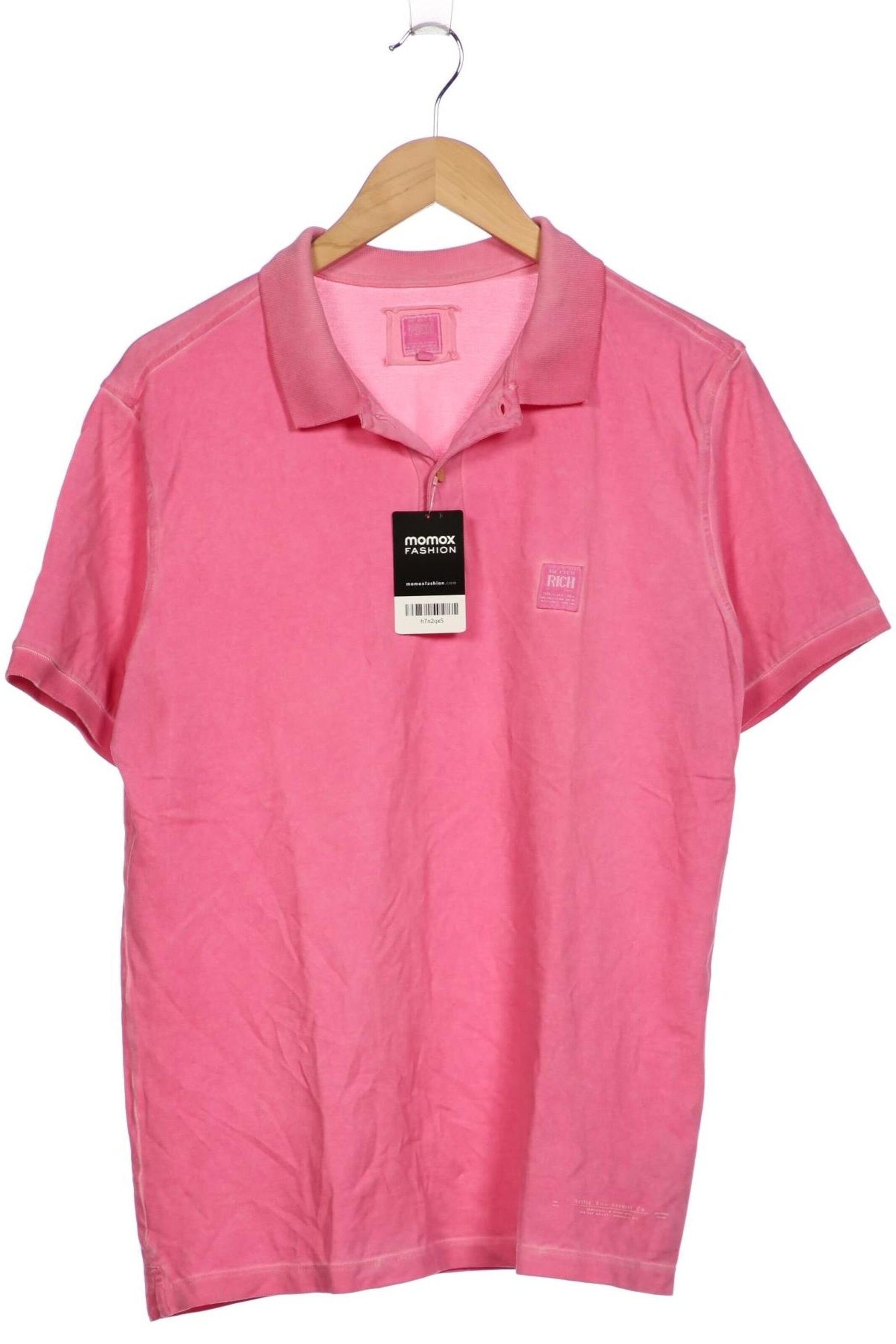 BETTER RICH Poloshirt M in Pink: Vorderseite