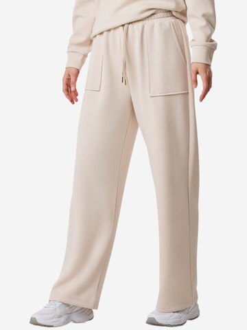 Seaside Loosefit Housut värissä beige