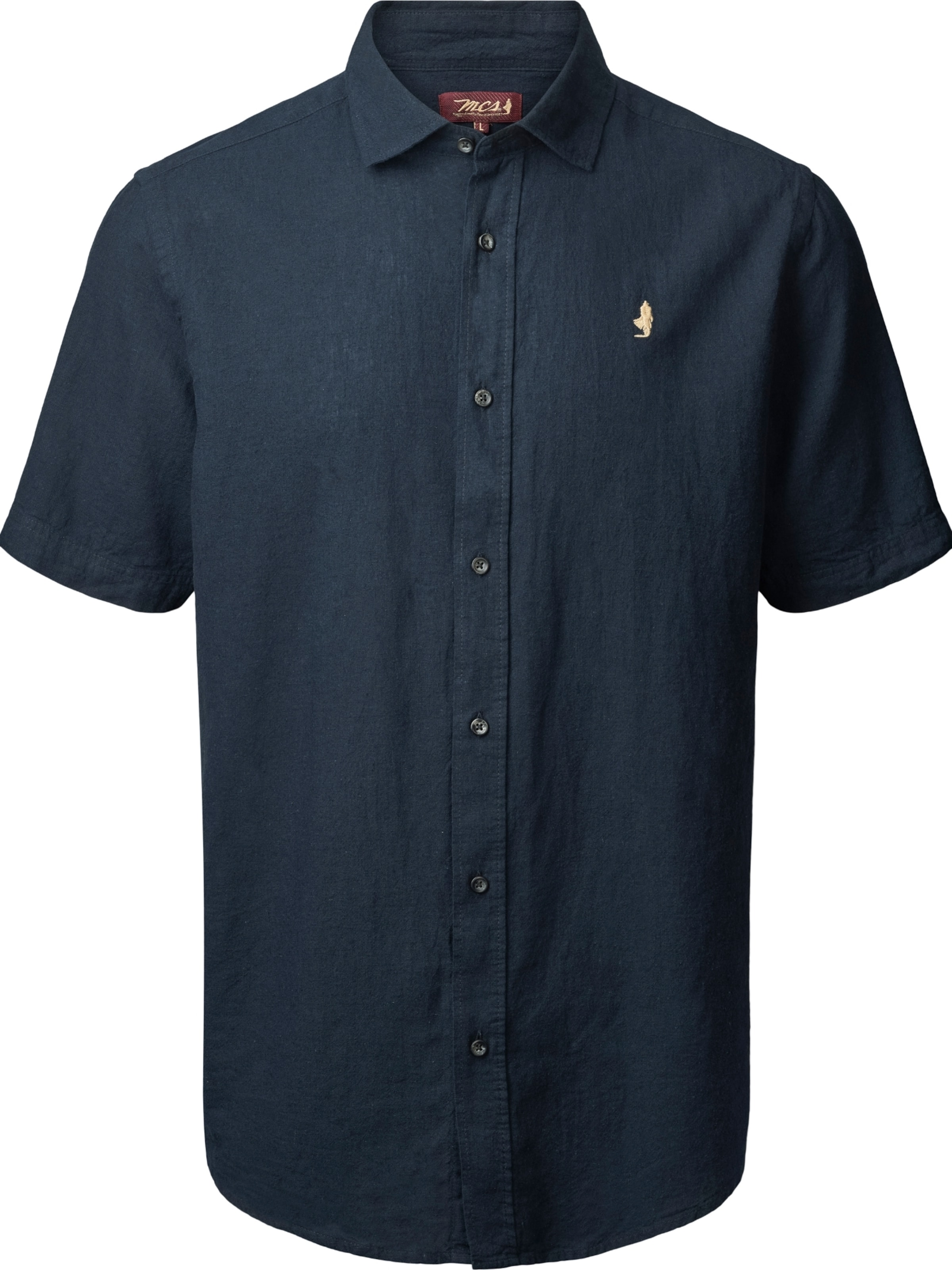 MCS Skjorte 'Fort Worth' i blå: forside