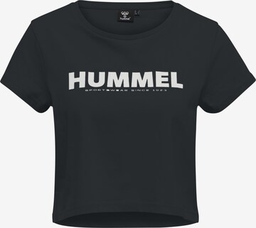 Hummel Функционална тениска в черно: отпред