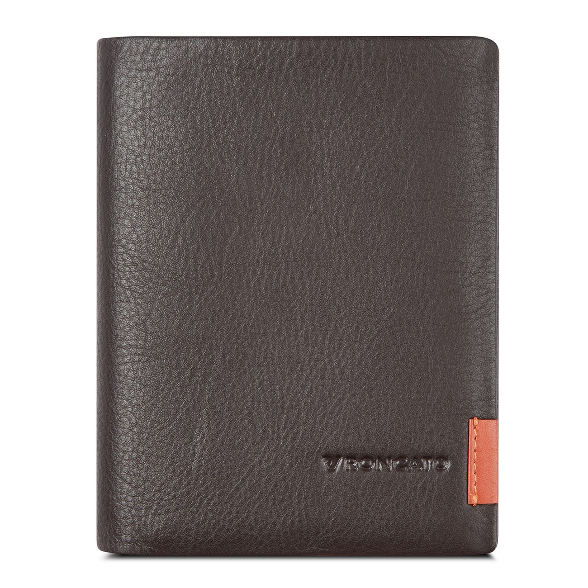 Roncato Portemonnaie 'Monaco' in Braun: Vorderseite