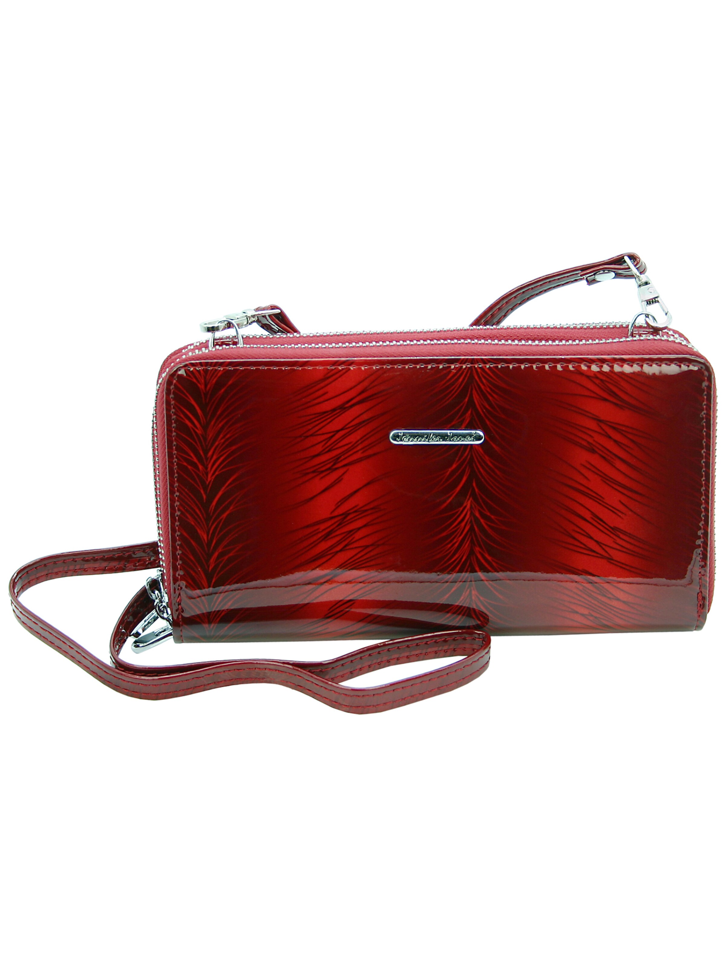 Jennifer Jones Clutch‌‌‌‌‌ in Rot: Vorderseite