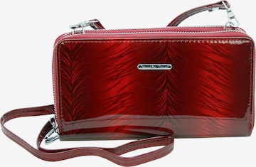 Jennifer Jones Clutch in Rot: Vorderseite