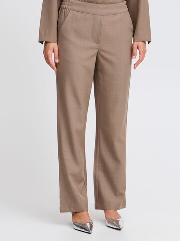 b.young - Loosefit Pantalón en beige: frente