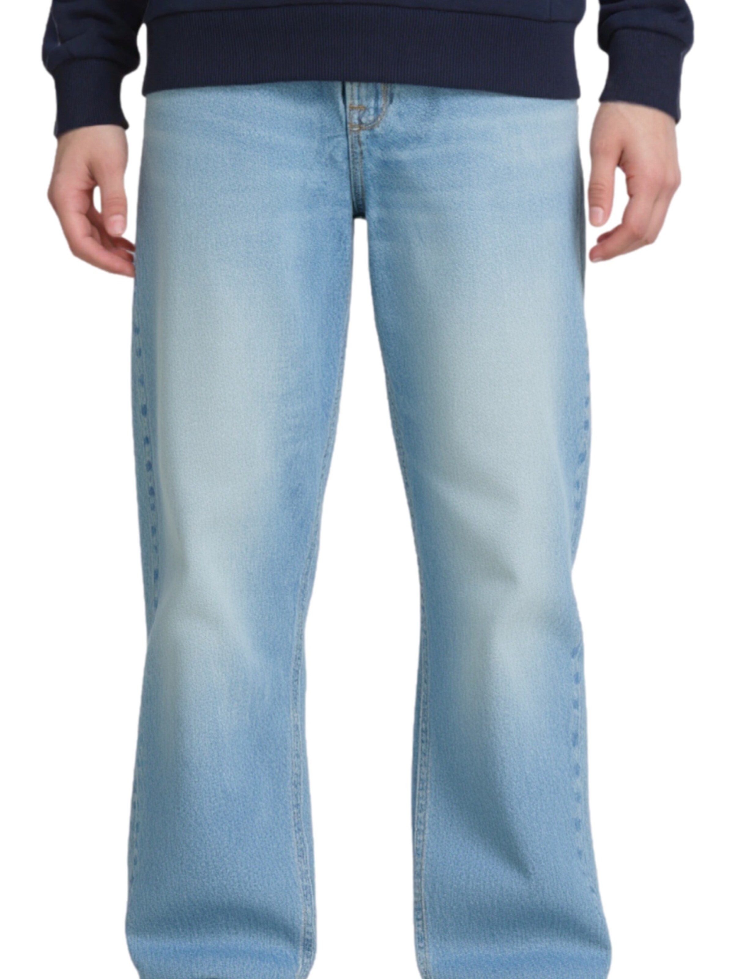 Jack & Jones Junior Loosefit Jeans 'Alex Original' i blå
