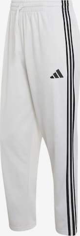 ADIDAS SPORTSWEAR Zwężany krój Spodnie sportowe 'Dayrdy' w kolorze biały: przód