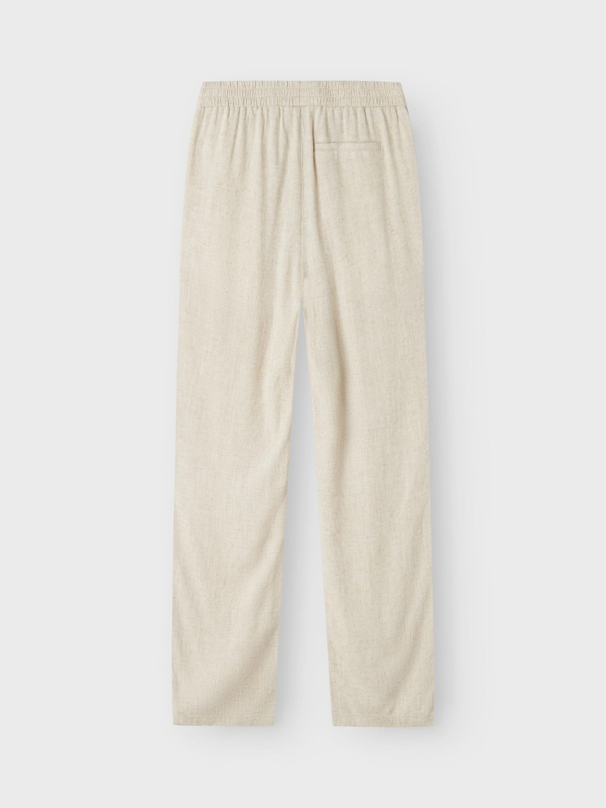LMTD Regular Trousers in White