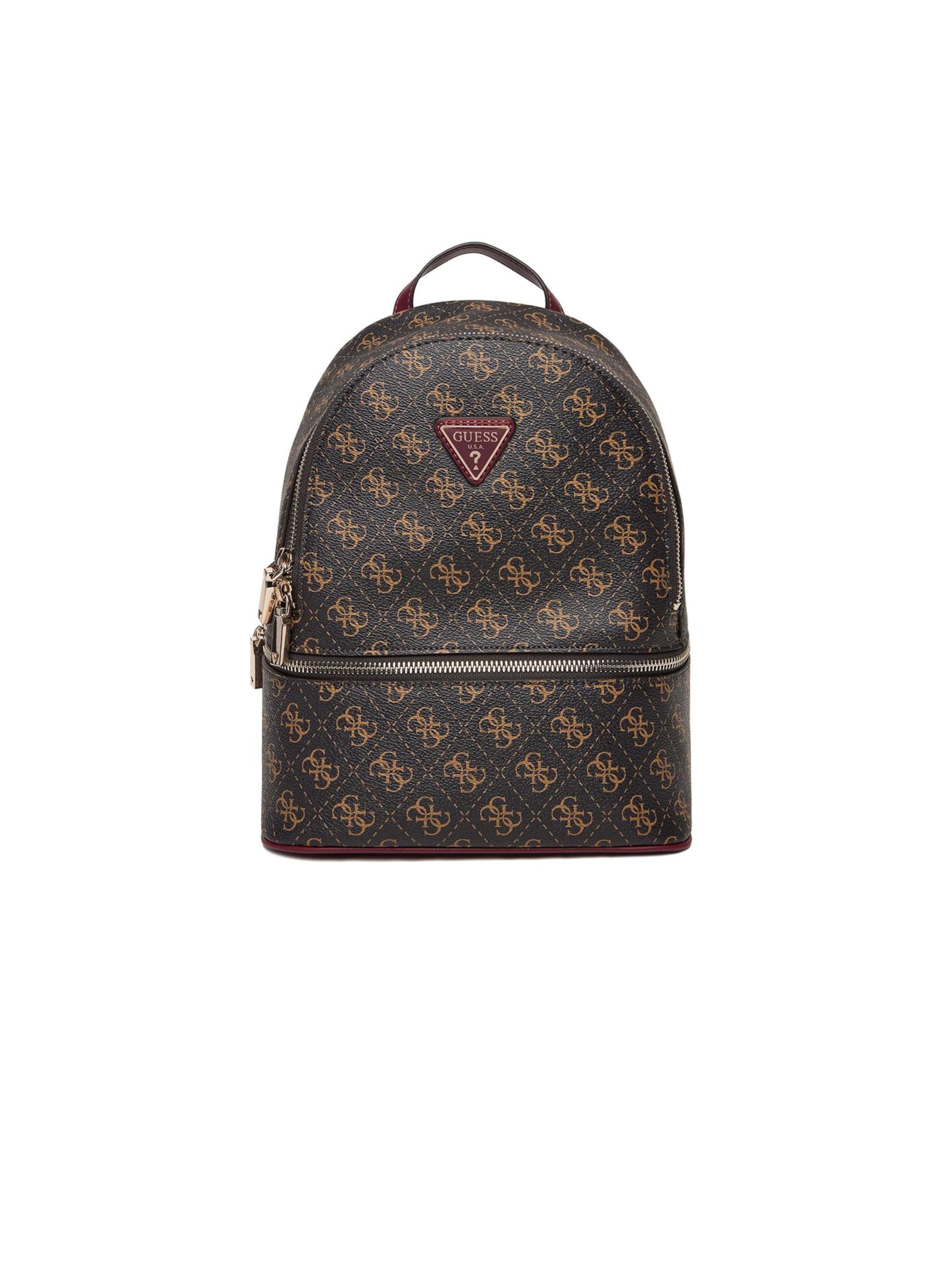 GUESS Rucksack 'Follie'‌‌ in Braun: Vorderseite