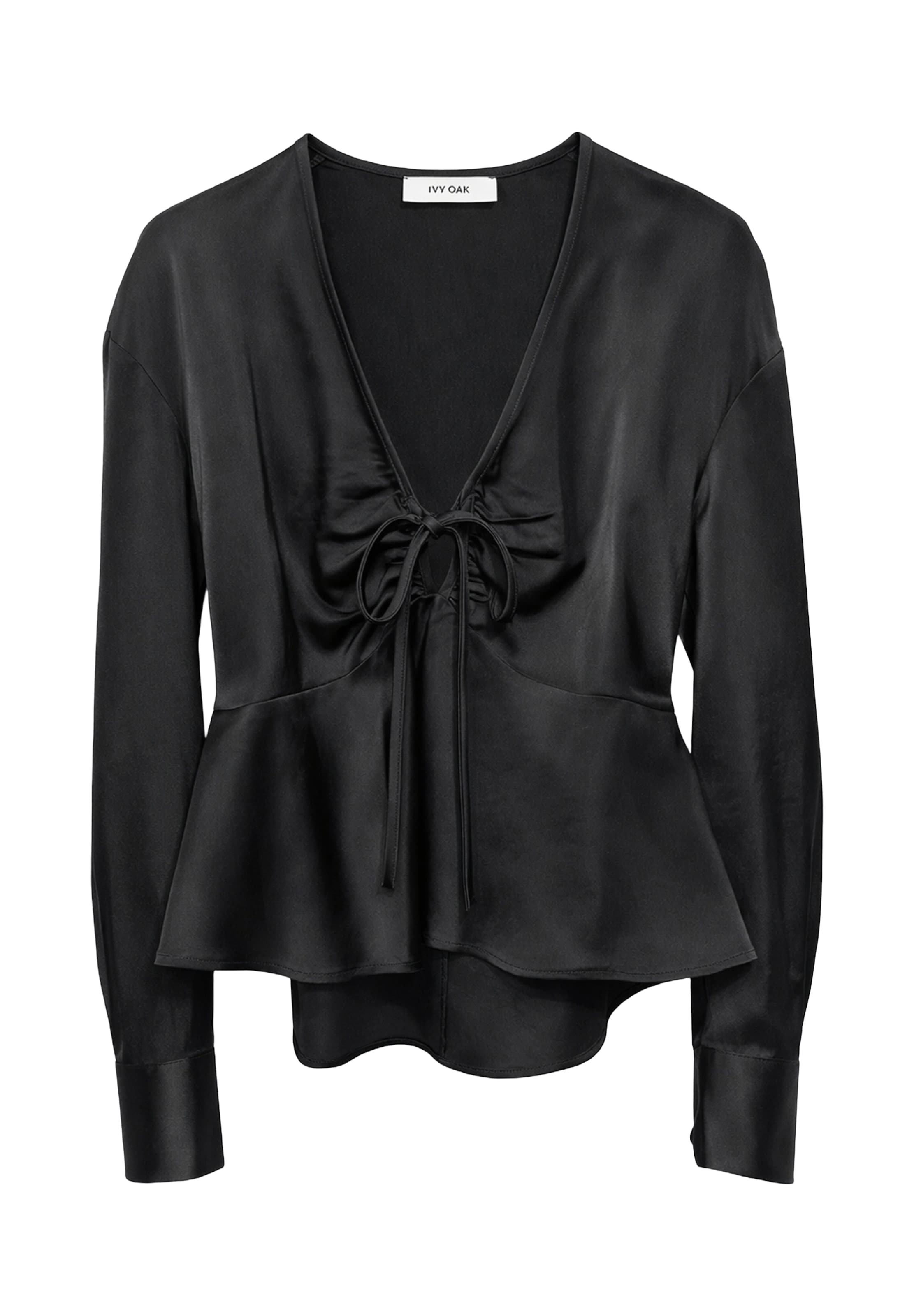 Camicia da donna 'IOEvaluna' di IVY OAK in nero: frontale