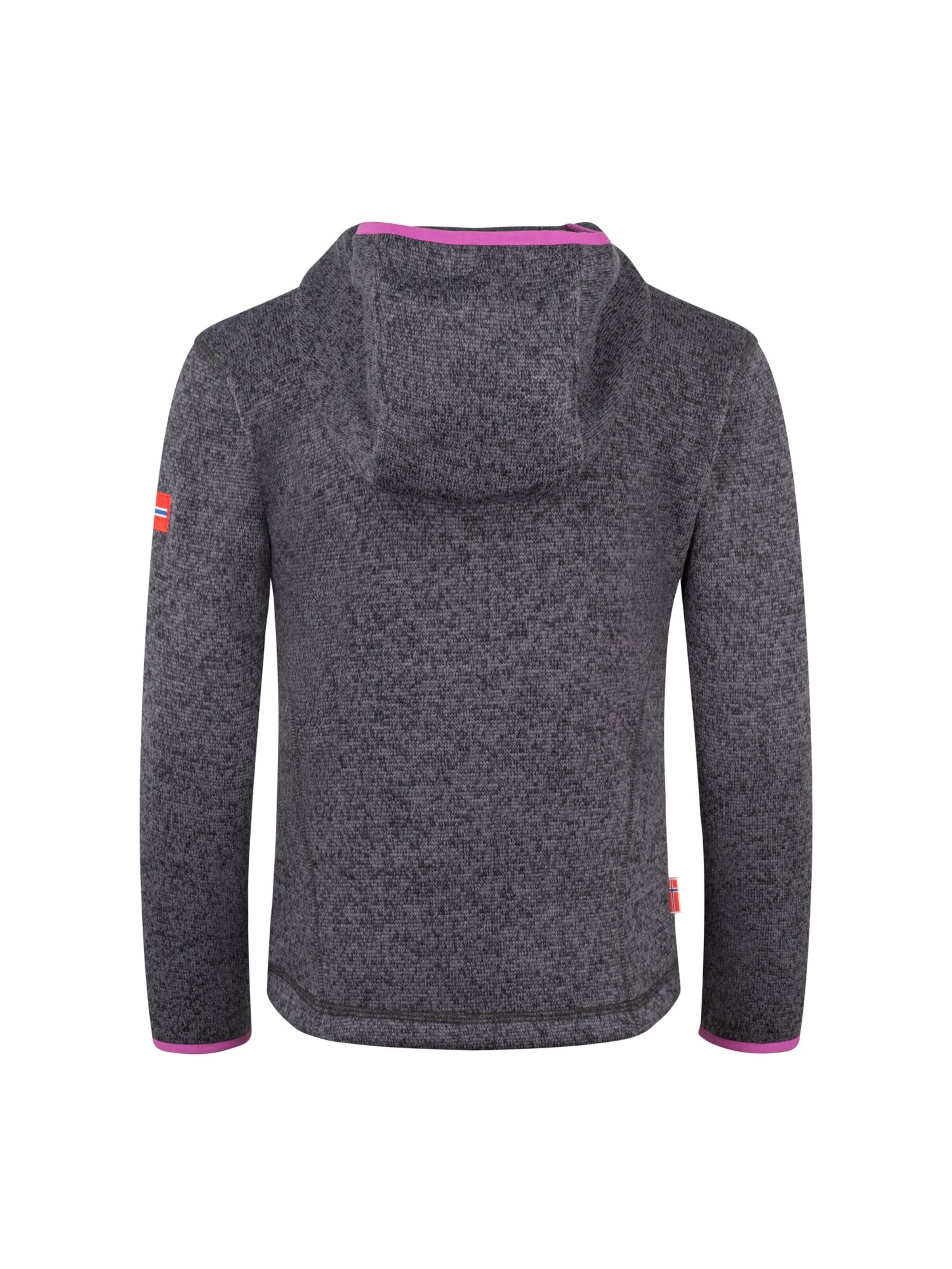 TROLLKIDS Fleece Jacket in Grey