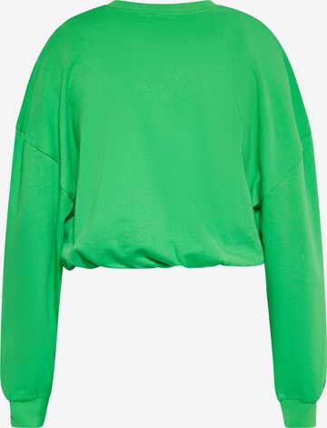 swirly Sweatshirt in Grün