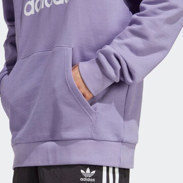 ADIDAS ORIGINALS Sweatshirt 'Adicolor Classics Trefoil' in Purple