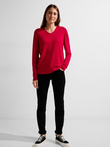 Pull-over CECIL en rouge