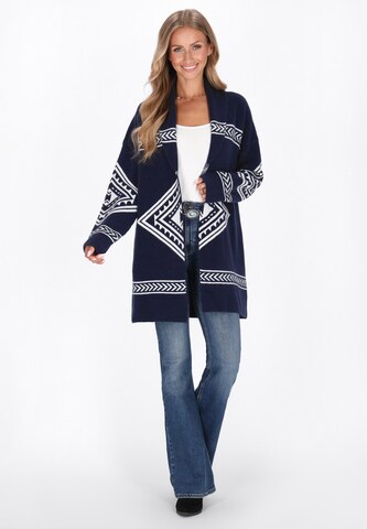 IZIA Strickjacke in Blau