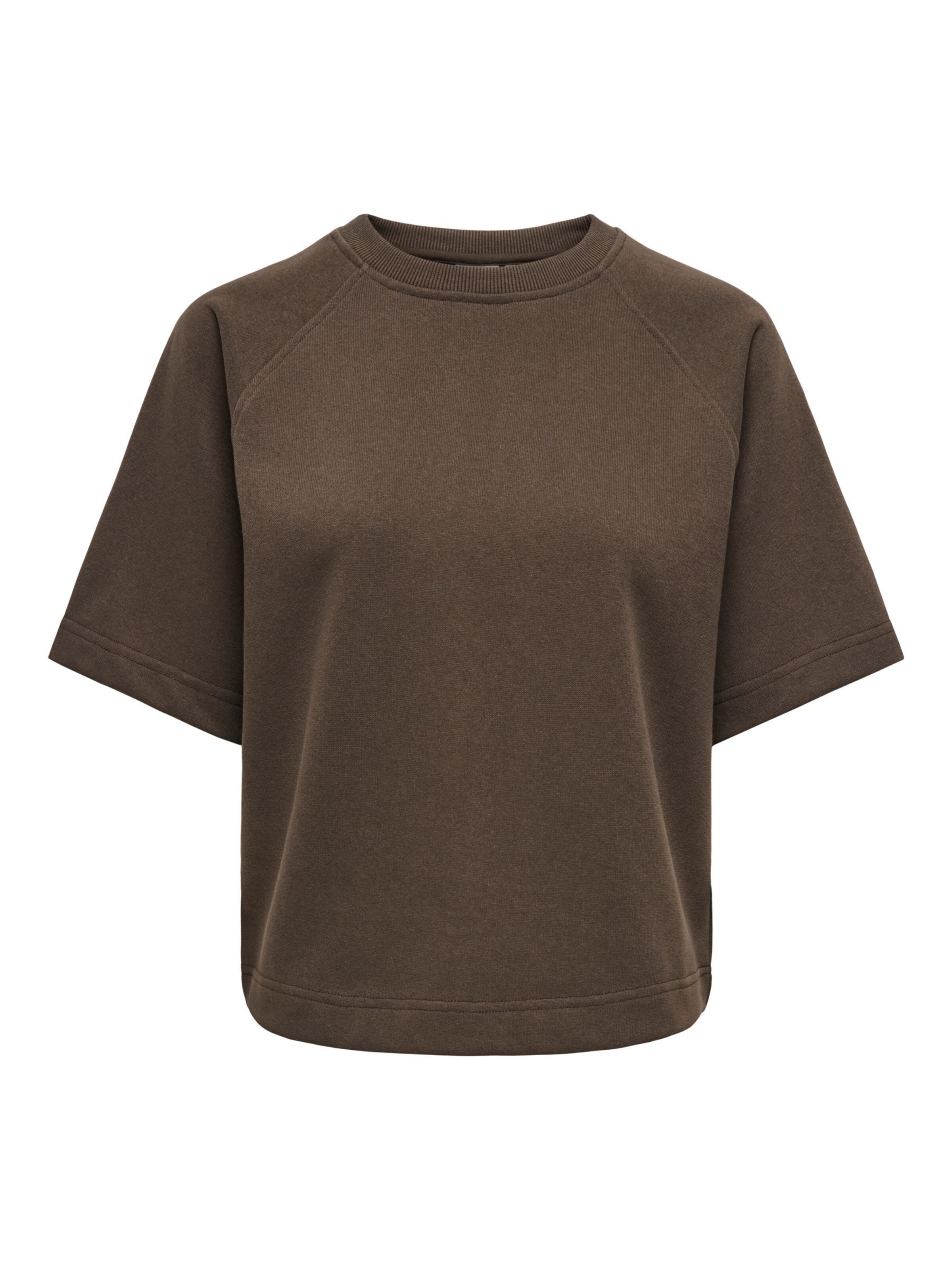 Sweat-shirt 'ONLOfelia' ONLY en marron : devant