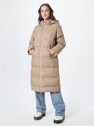 Neo Noir Χειμερινό παλτό 'Viviana' σε μπεζ: μπροστά
