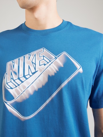 Nike Sportswear - Camisa 'FUTURA' em azul