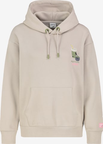 Sublevel Sweatshirt in Beige: Vorderseite